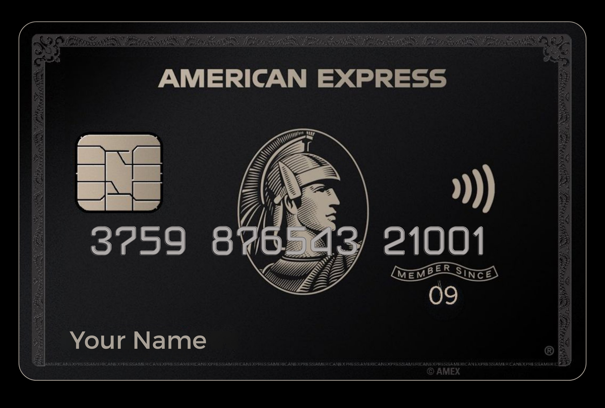Black Centurion Amex